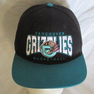 Hardwood Classics Fan Favorites Vancouver Grizzlies Basketball Snapback Hat Kids